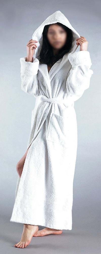 Hooded Cotton Bathrobe (Hooded Cotton Bathrobe)