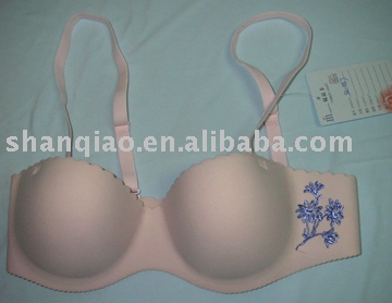 Embroidery one piece bra (Stickerei ein Stück BH)