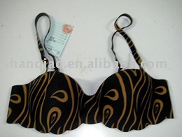 Printed One Piece Bra