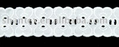 Cotton fabric lace (Le tissu en coton dentelle)