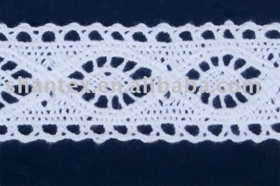cotton crochet lace (coton dentelle au crochet)