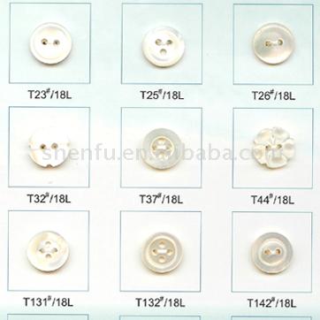 Trocas Shell Buttons (Ten or yoko) (Trocas Shell Buttons (Десять или Yoko))