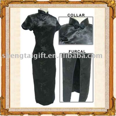 SML148 Chinese Traditional Garments, Women cheong-sam/Evening dress (SML148 Chinesisch Traditional Bekleidung für Frauen cheong-sam/Evening Kleid)