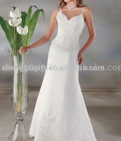 New 2008 Bridal Wedding Dress/Gowns freed size : us2-28