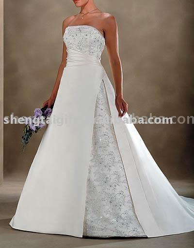 New 2008 Bridal Wedding Dress/Gowns freed size : us2-28