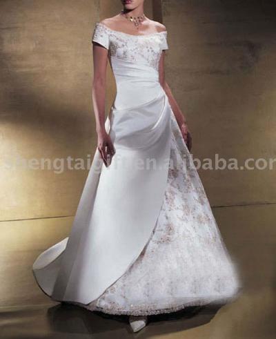New 2008 Bridal Wedding Dress/Gowns freed size : us2-28 (Новый 2008 Люкс Свадебное платье / платья освободил Размер: US2 8)