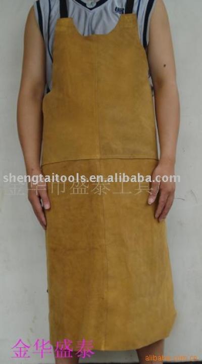 ST-224-1 leather welding apron (ST 24  кожа сварки фартук)