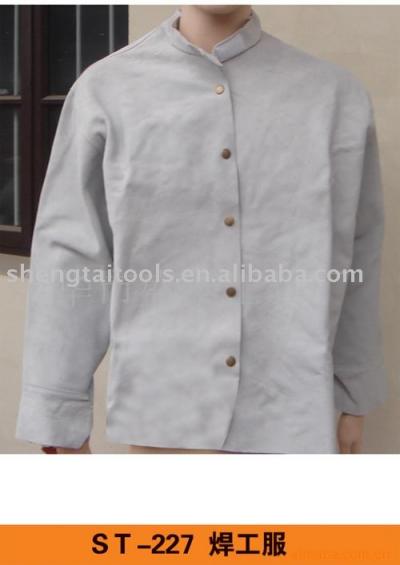 ST-227 Leather Welding Clothes (ST 27 кожа Сварочные одежды)