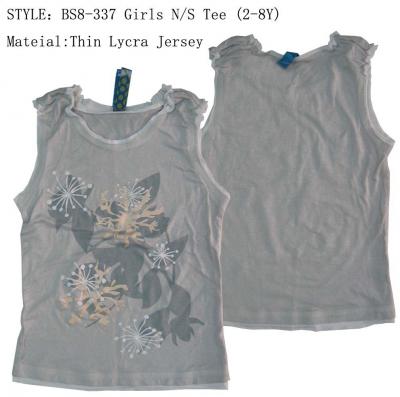 Girls` t Vest