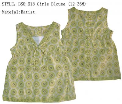 Girls` t Vest
