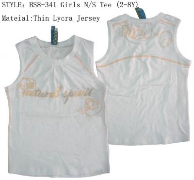Girls` t Vest