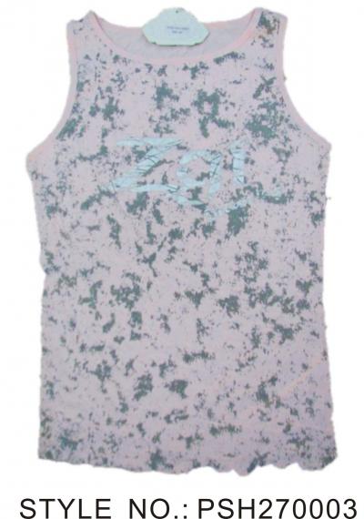 Girls` t Vest