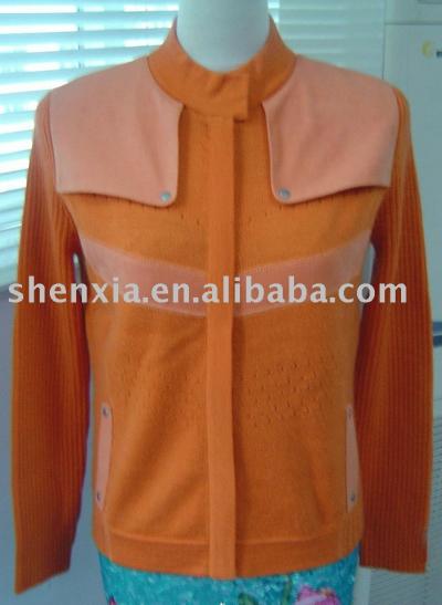 ladies` knitting sweater (ladies` knitting sweater)