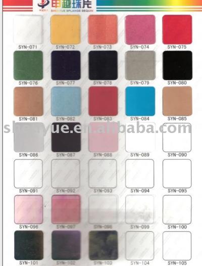 PET SPANGLE SEQUINS (PET SPANGLE PAILLETTEN)