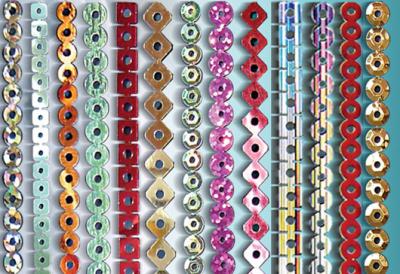 spangle sequins line (Zinkblume Pailletten line)