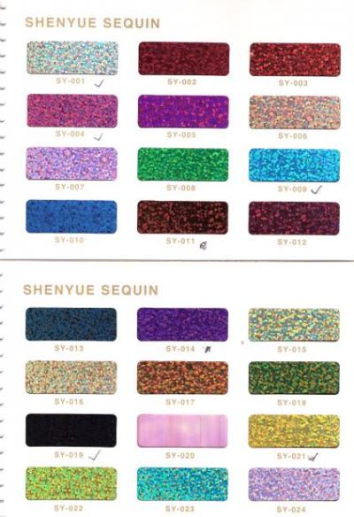 hologram sequins film