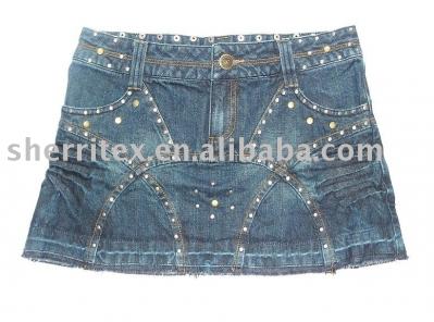 denim jean skirt SQZ-005 (denim jean skirt SQZ-005)