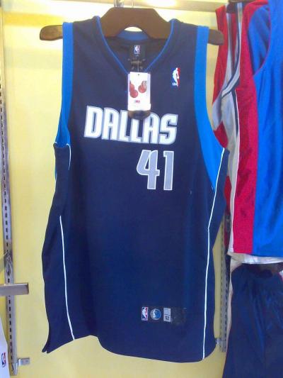 basketball jersey Mavericks Nowitzki 41