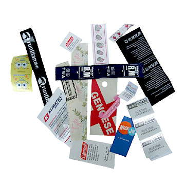 Printed Label (Étiquette imprimée)