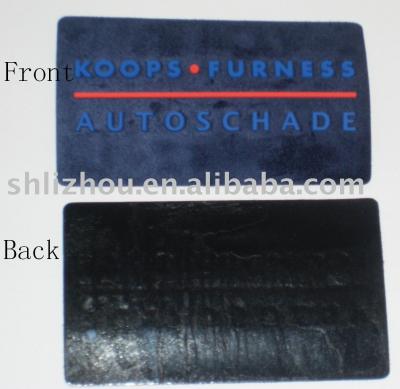 silicone label (silicone étiquette)