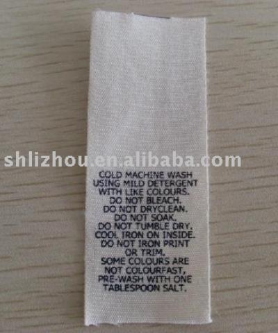 LZM-CT01 clothes tag (LZM-CT01 vêtements tag)