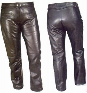 Sh-587 Leather Motorbike Jeans (Ш-587 кожа мотоцикл джинсы)