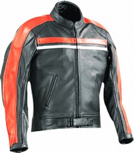 Sh-510 Leather Motorbike Jacket (SH-510 Leather Jacket Moto)
