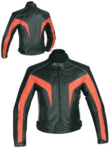 Sh-524 Leather Motorbike Jacket (Sh-524 Motorrad-Leder-Jacke)