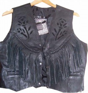 Sh-603 Leather Waistcoats (Sh-603 Leder Westen)
