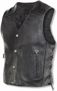 Sh-604 Leather Waistcoat (Sh-604 Leder-Weste)