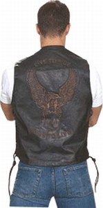 Sh-602 Leather Waistcoats (Sh-602 Leder Westen)