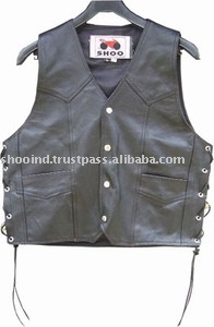 Sh-607 Leather Waistcoats (Sh-607 Leder Westen)
