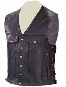Sh-606 Leather Waistcoats (Sh-606 Leder Westen)