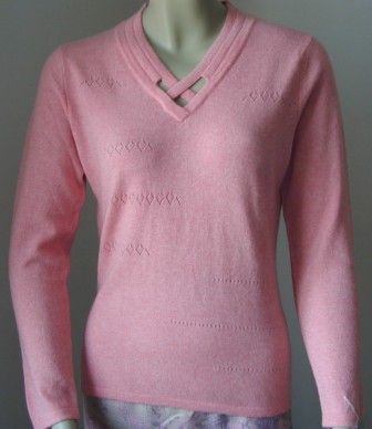 Ladies` Cashmere V Neck Sweater (Дамские Cashmere V Neck Свитер)