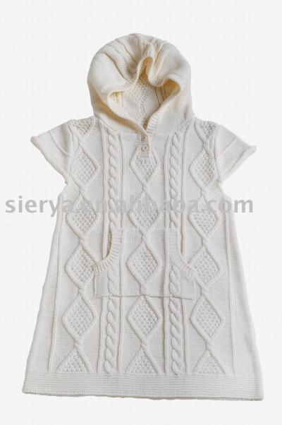 girls` vest sweater (girls` vest sweater)