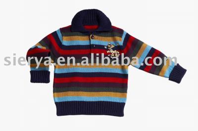 Lapel sweater (Lapel sweater)