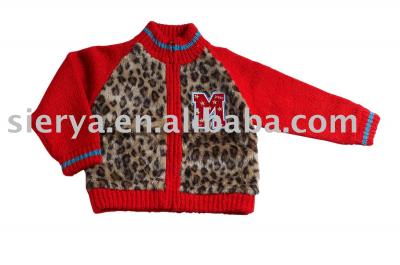 T-neck jacket sweater (T-neck jacket sweater)