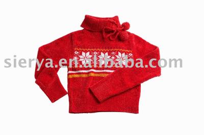 Lapel pullover sweater (Lapel pullover sweater)