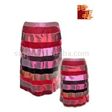 Ladies` Silk Skirt