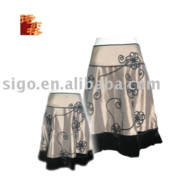 Lady`s Gold Skirt