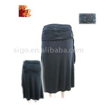 Ladies` Knitted Skirt
