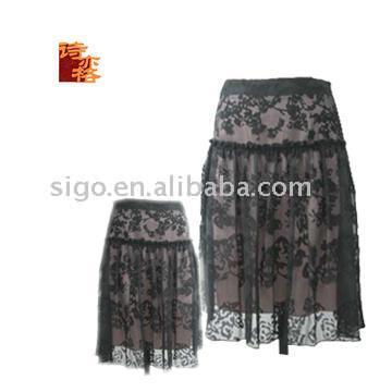 Ladies` Stock Skirt