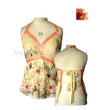 Ladies` Silk Georgette Top (Дамские Шелкового Жоржетта Вверх)