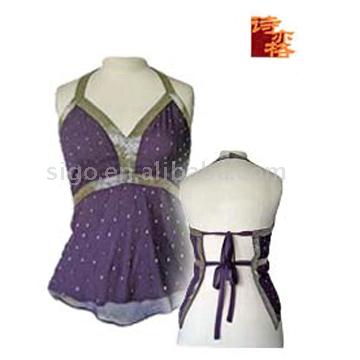 Ladies` Silk Georgette Top (Дамские Шелкового Жоржетта Вверх)