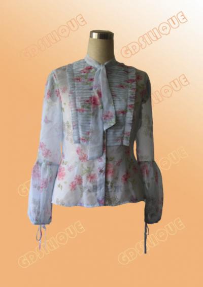 Ladies` Blouse Bl07023 (Ladies `Blouse Bl07023)