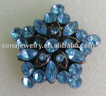 shining star shape button