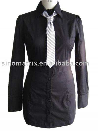 Ladies` Woven Blouse (Ladies` Woven Blouse)