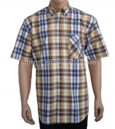Mens Check Shirt (Mens Check Shirt)