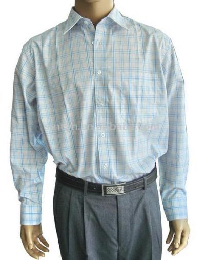 Men`s check shirt (Men`s check shirt)