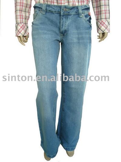 Ladies Denim Pant (Ladies Denim Pant)